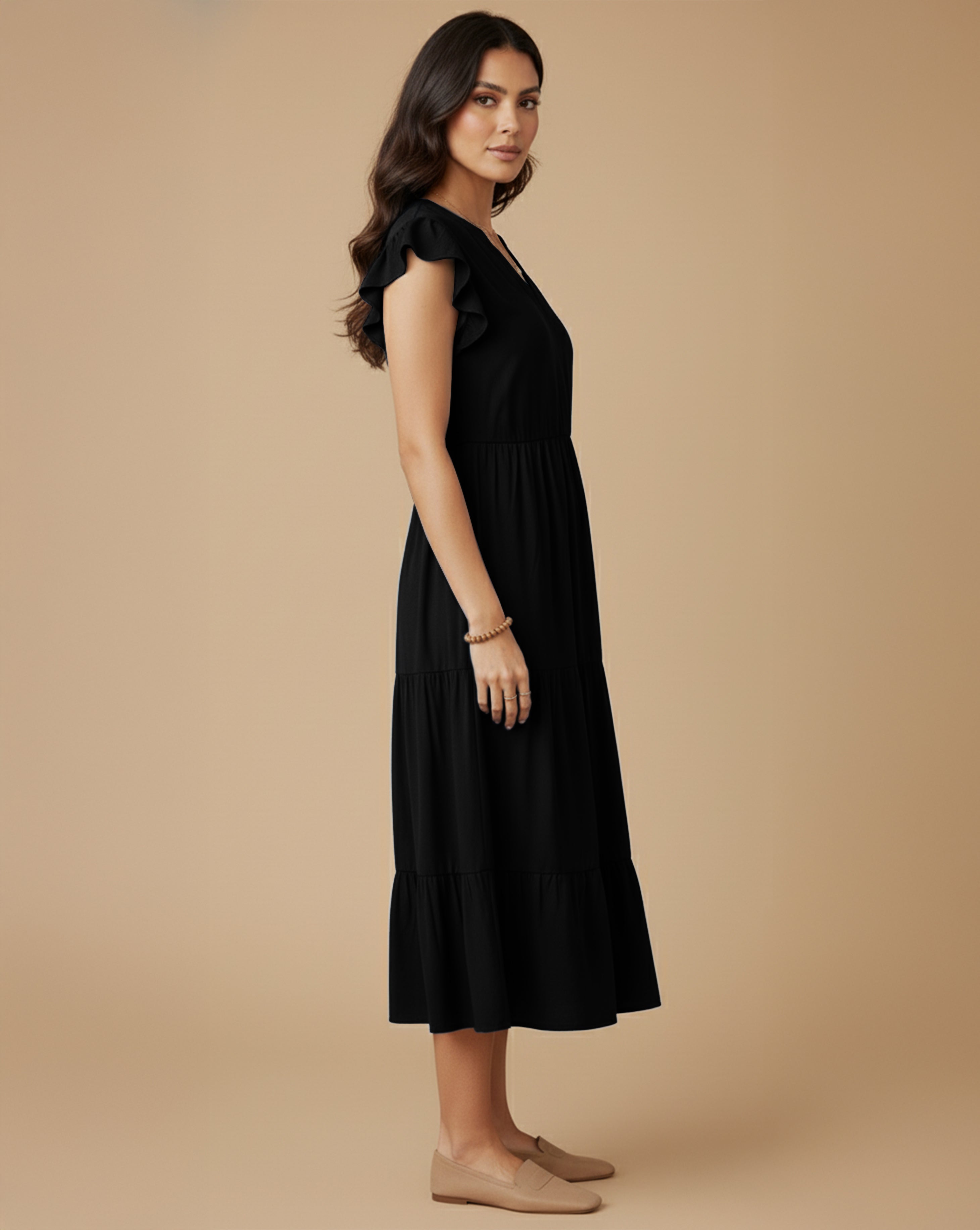 Lisa Plain Dress
