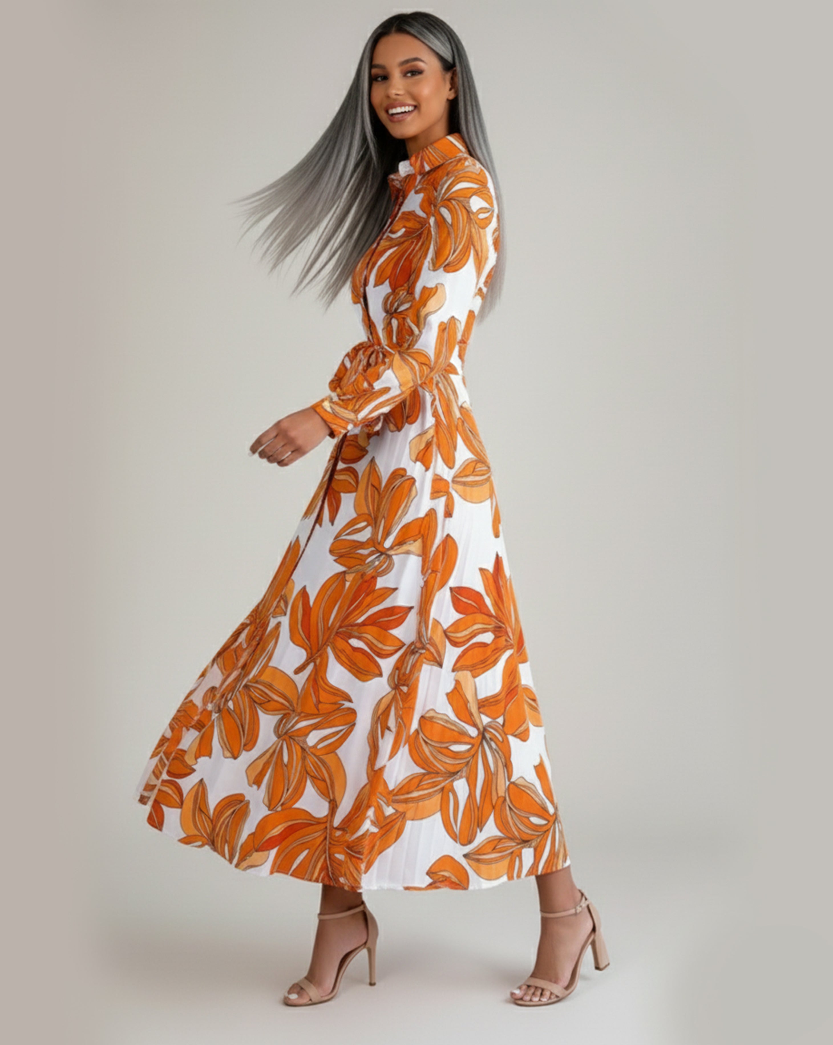 Helena Floral Dress