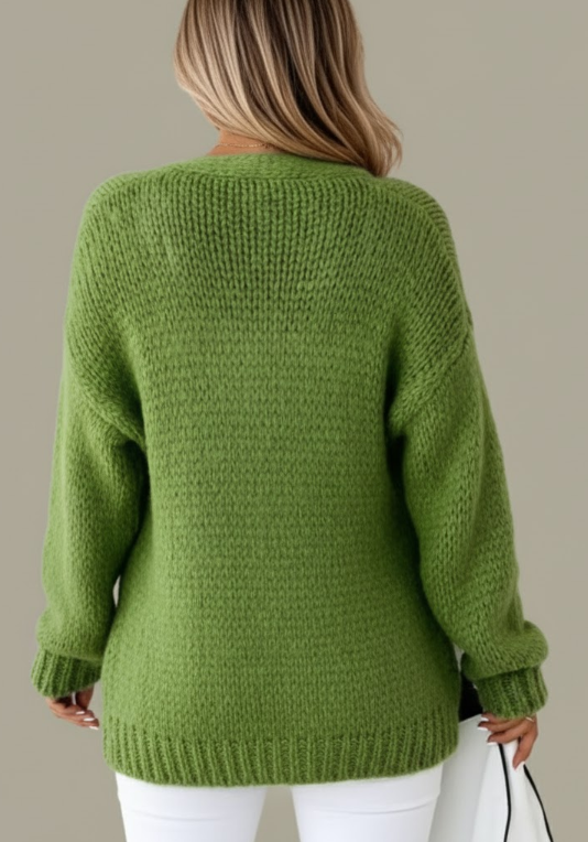 Lany Knitted Long Cardigan