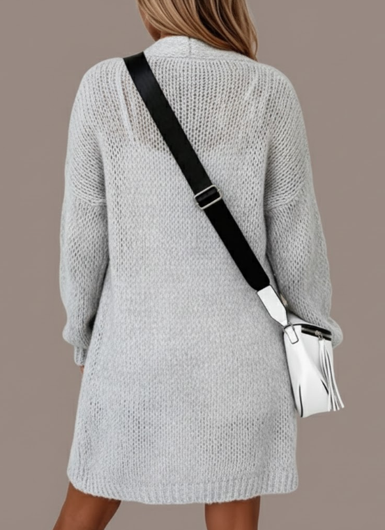 Lany Knitted Long Cardigan