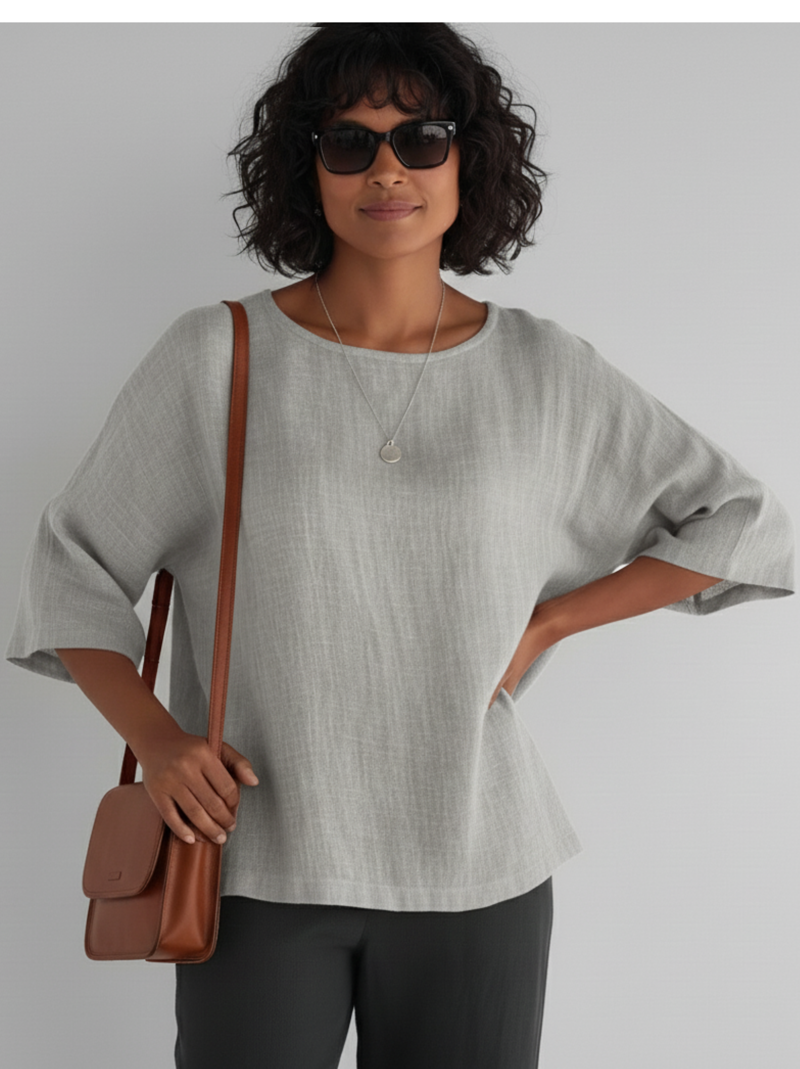 Kelsey Mid Sleeve Blouse