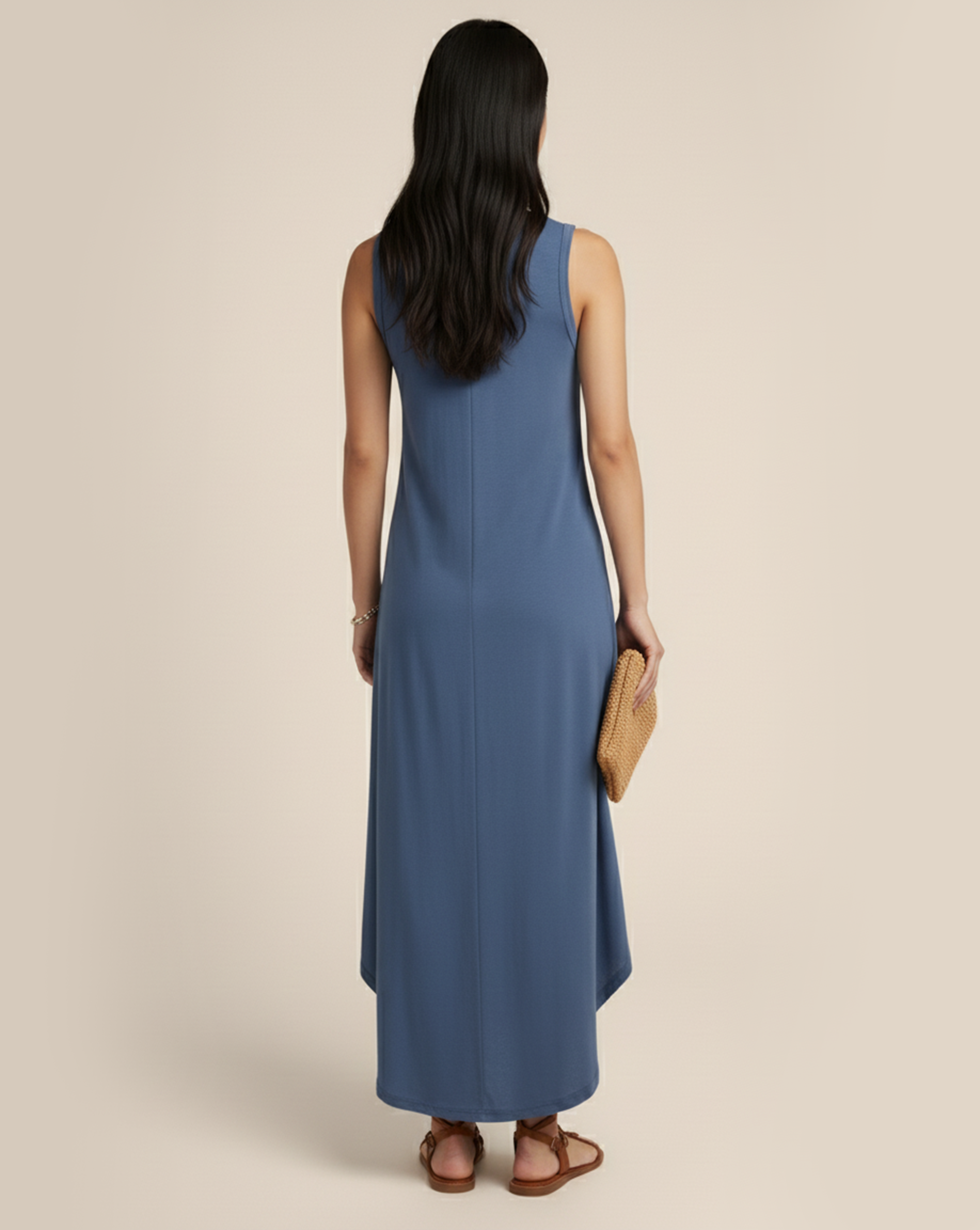 Iris Casual Plain Dress
