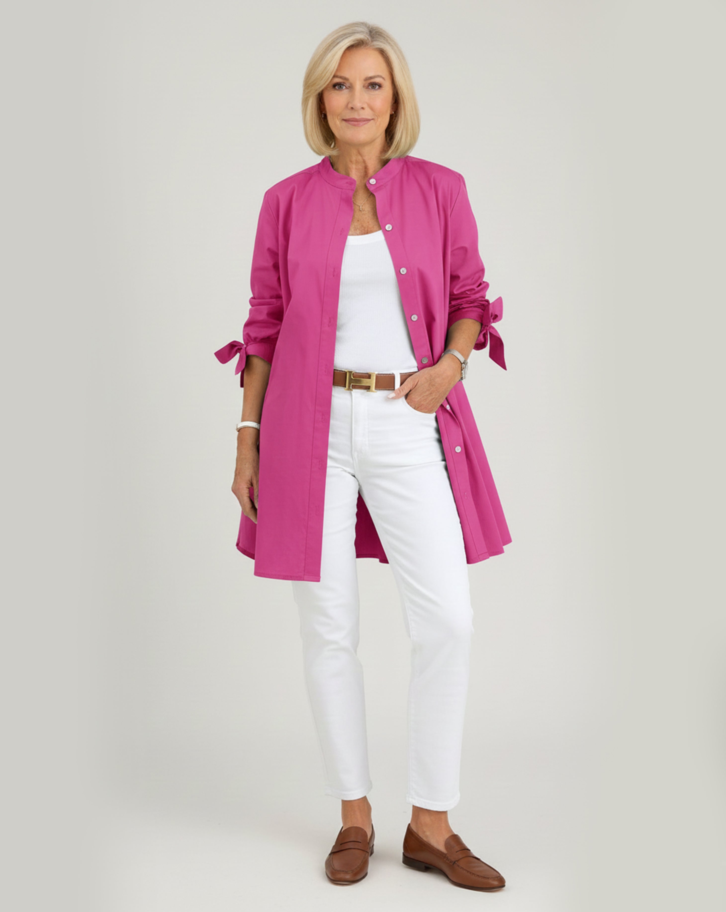 Adelia Long Blouse