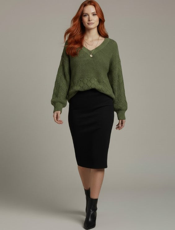 Rhea Knitted Pullover