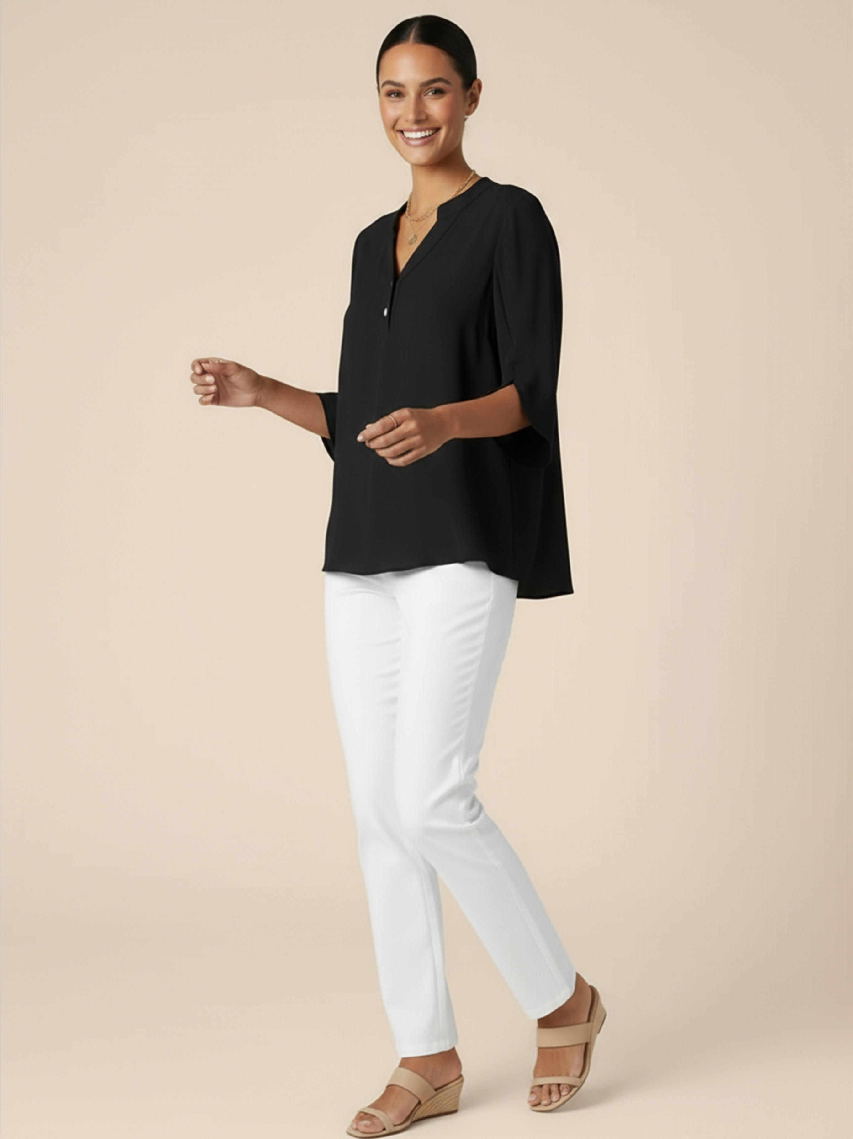 Mary Casual Loose Blouse