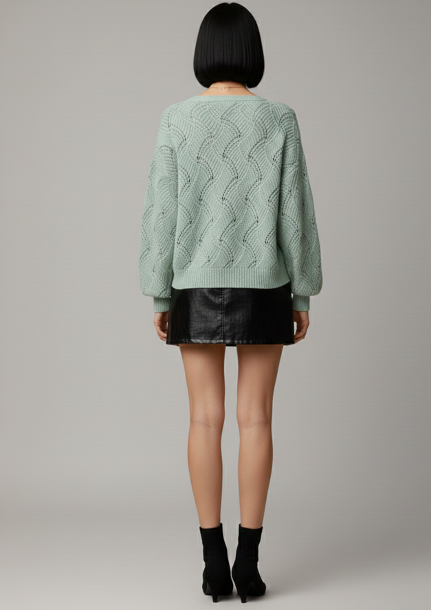 Lena Cozy Knitted Pullover