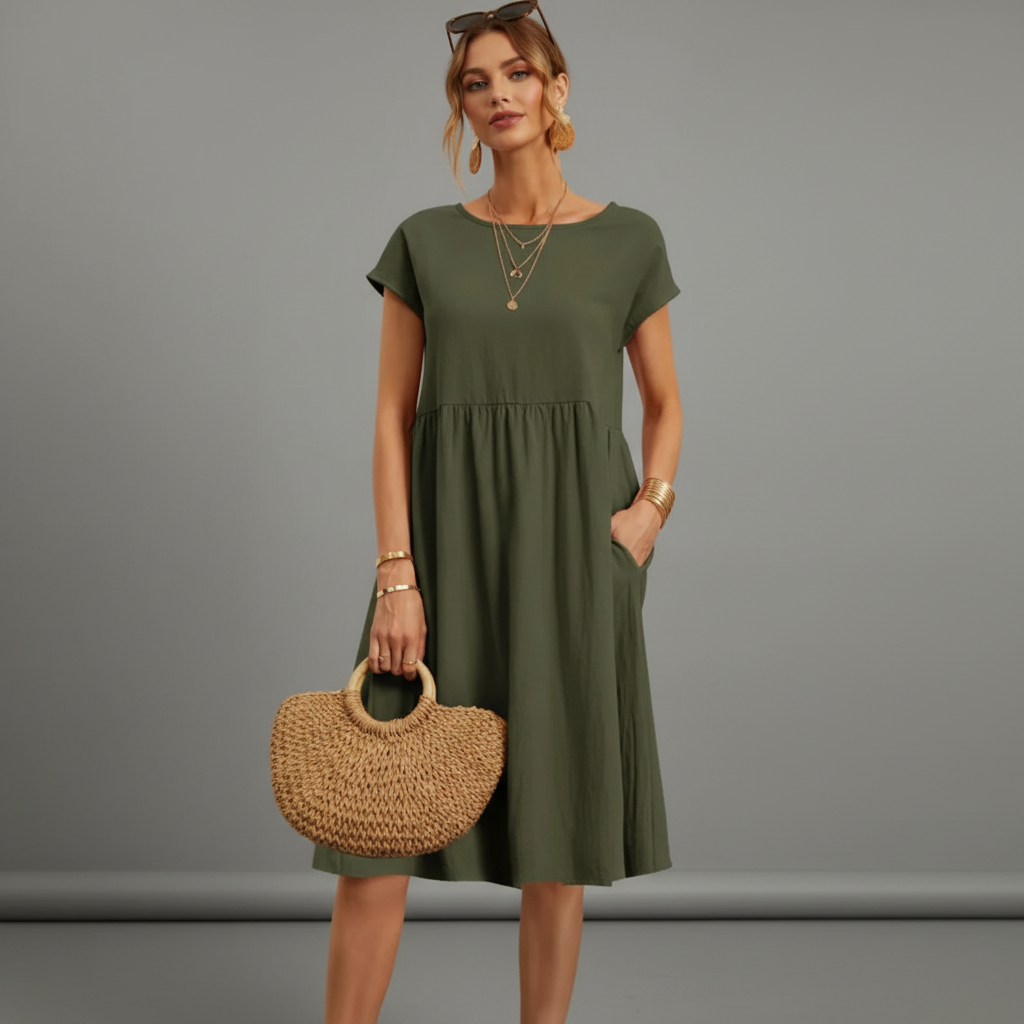 Roxanna Short Sleeve Dress
