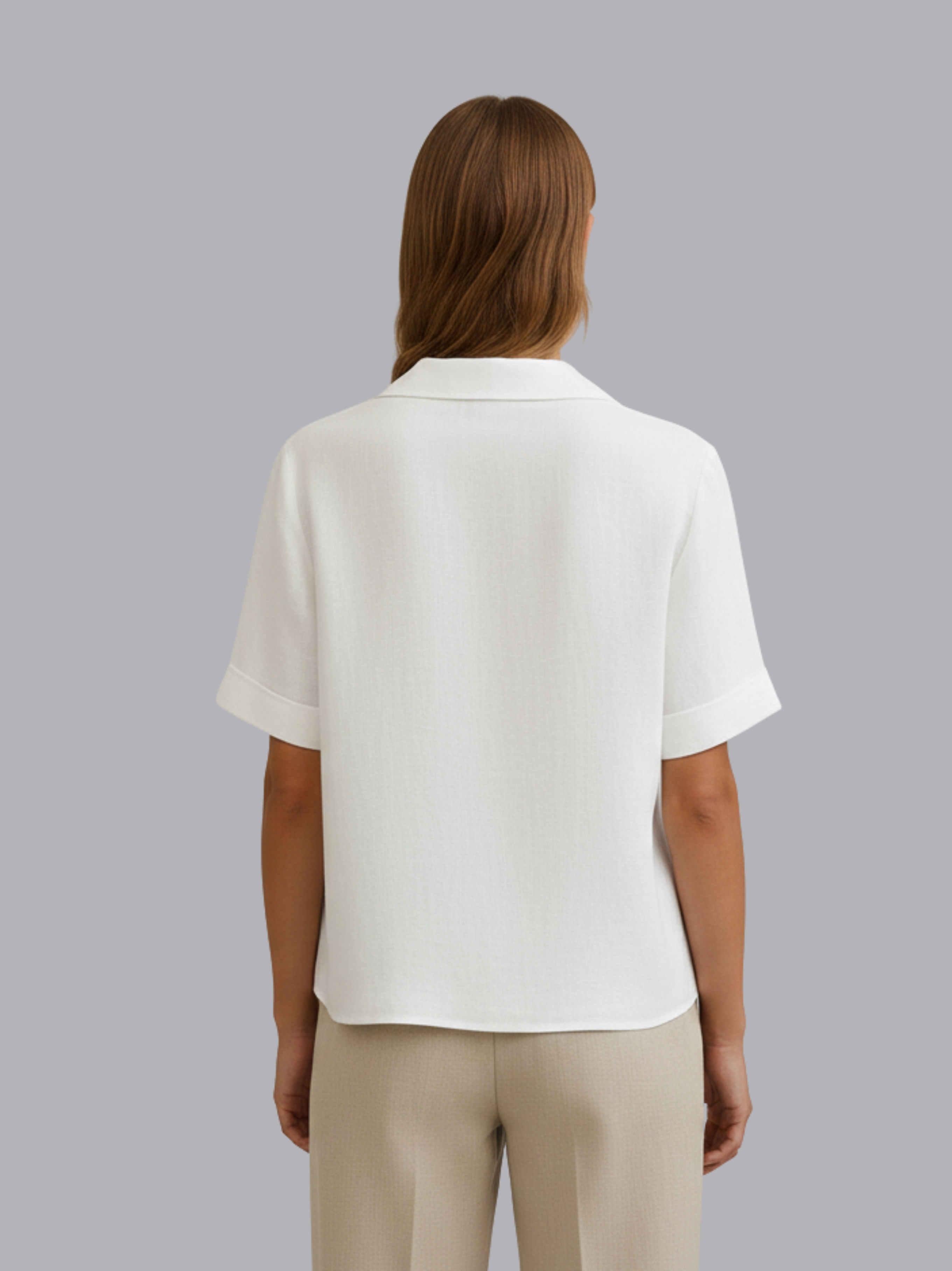 Chic Solid Blouse