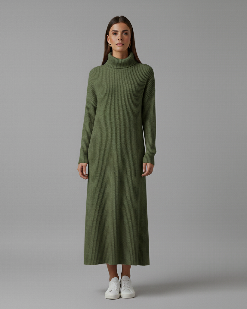 Remi Knitted Long Sleeve Dress