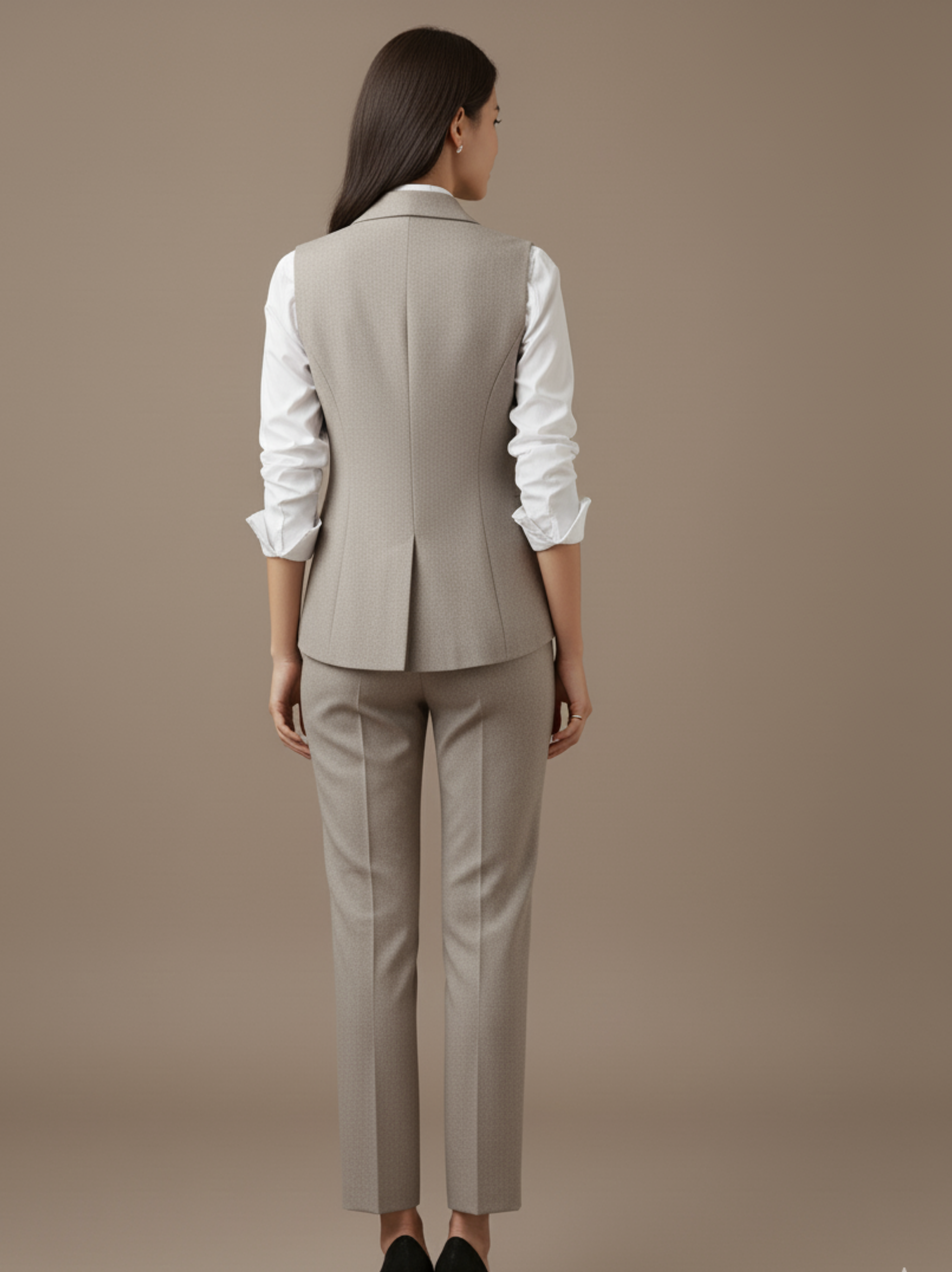 Tailored Blazer, Vest and Trousers Set