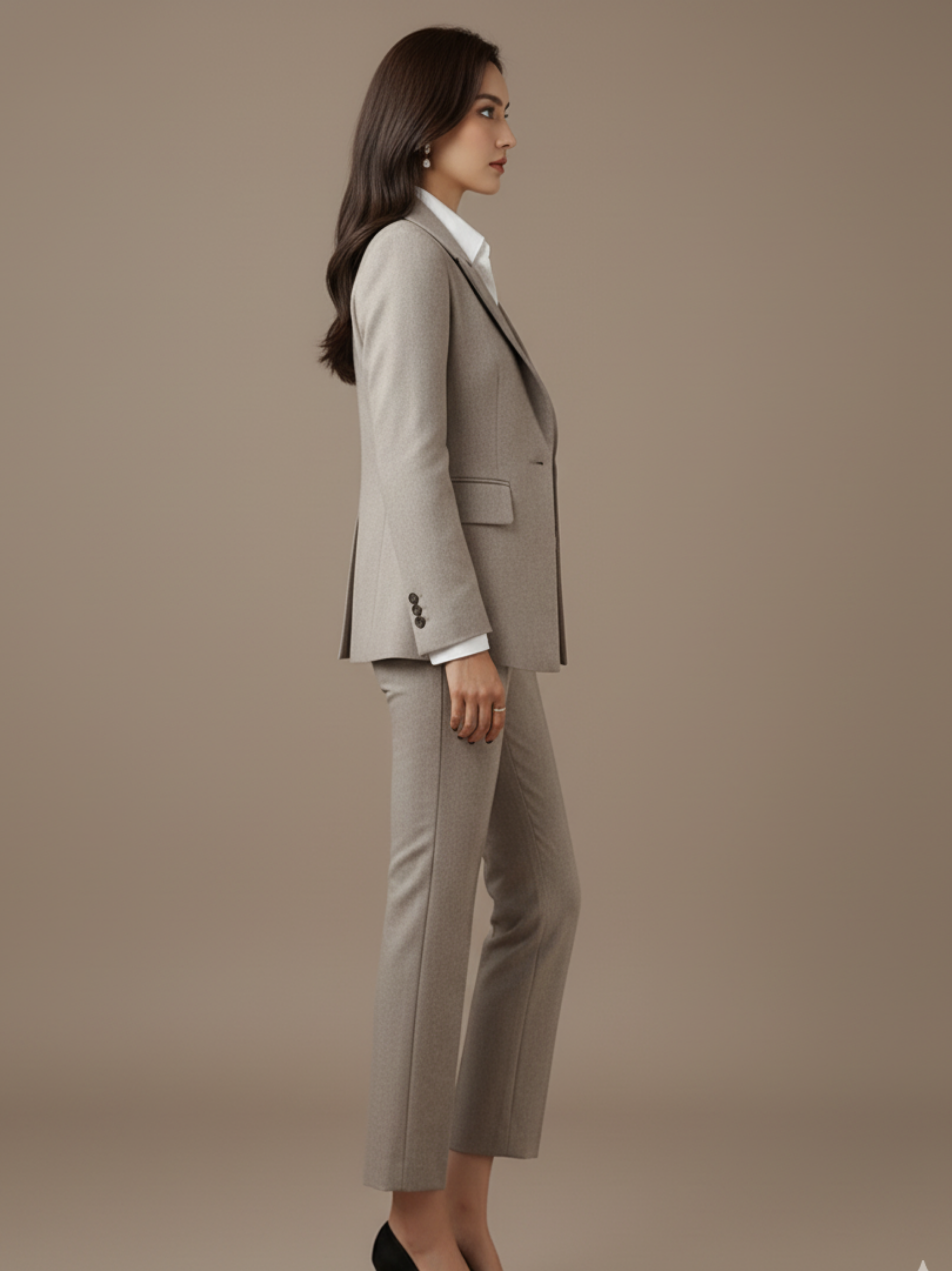 Tailored Blazer, Vest and Trousers Set