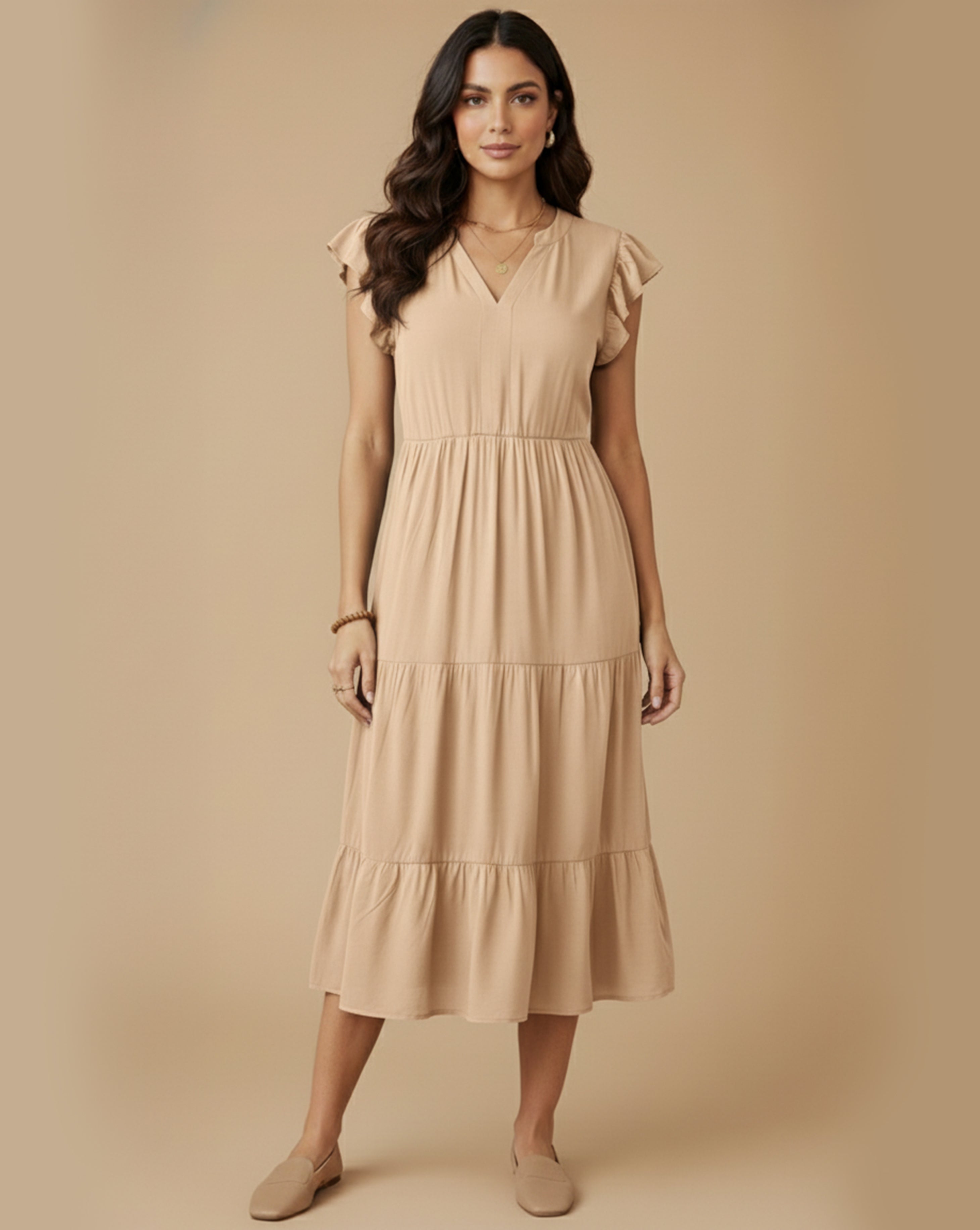 Lisa Plain Dress
