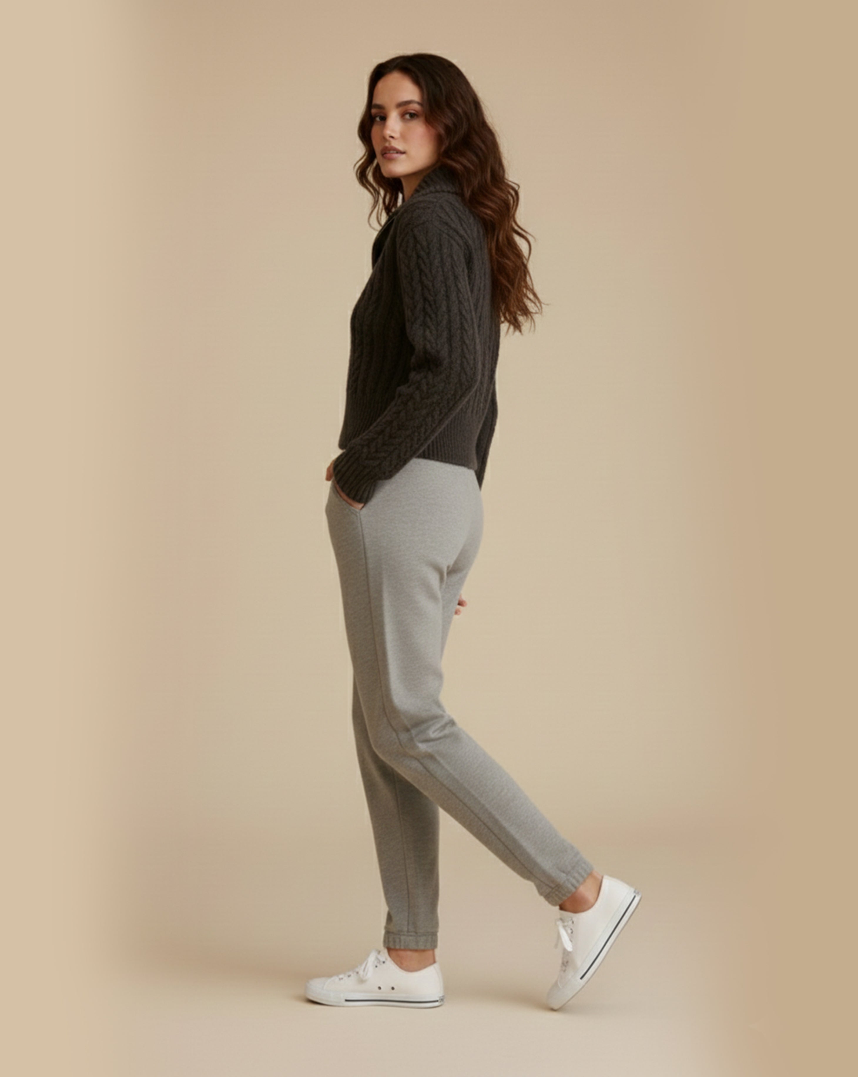Luella Knitted Zip Sweater