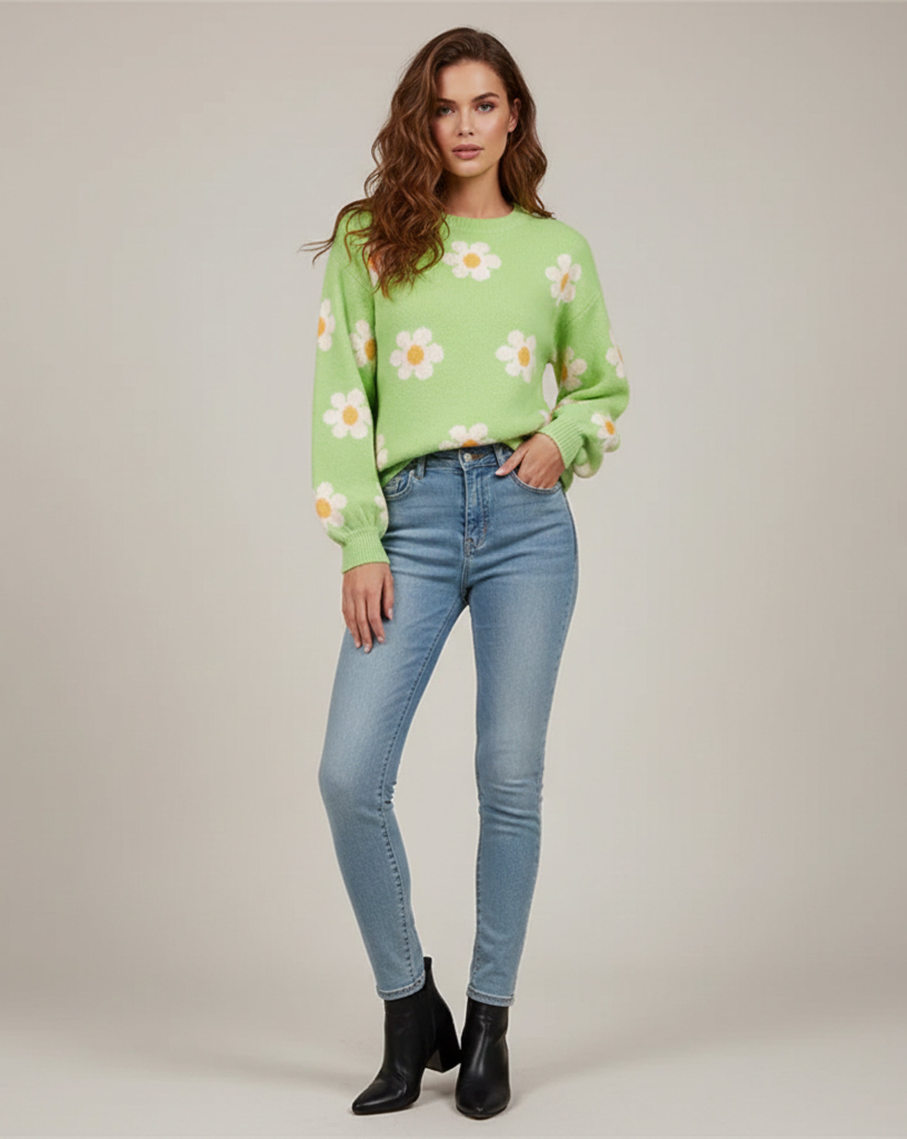 Lindsey Floral Sweater