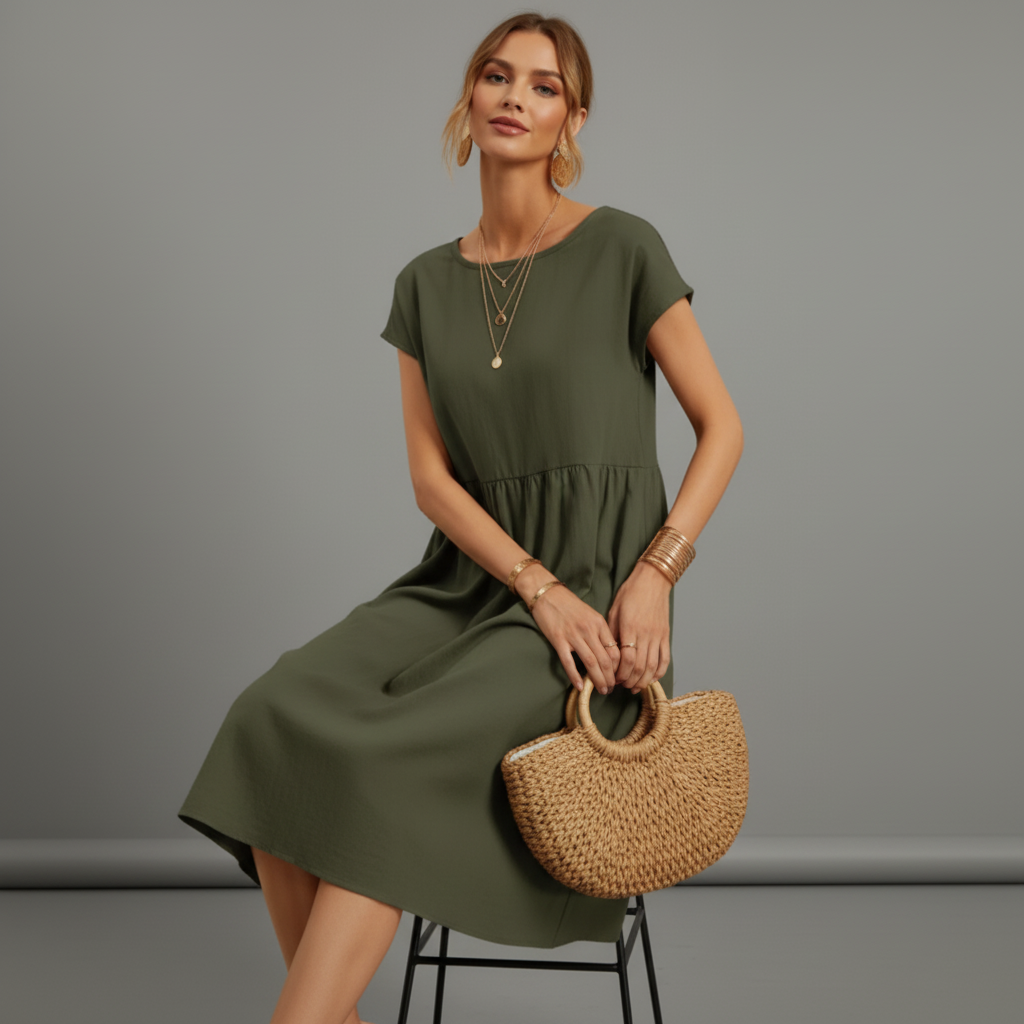 Roxanna Short Sleeve Dress