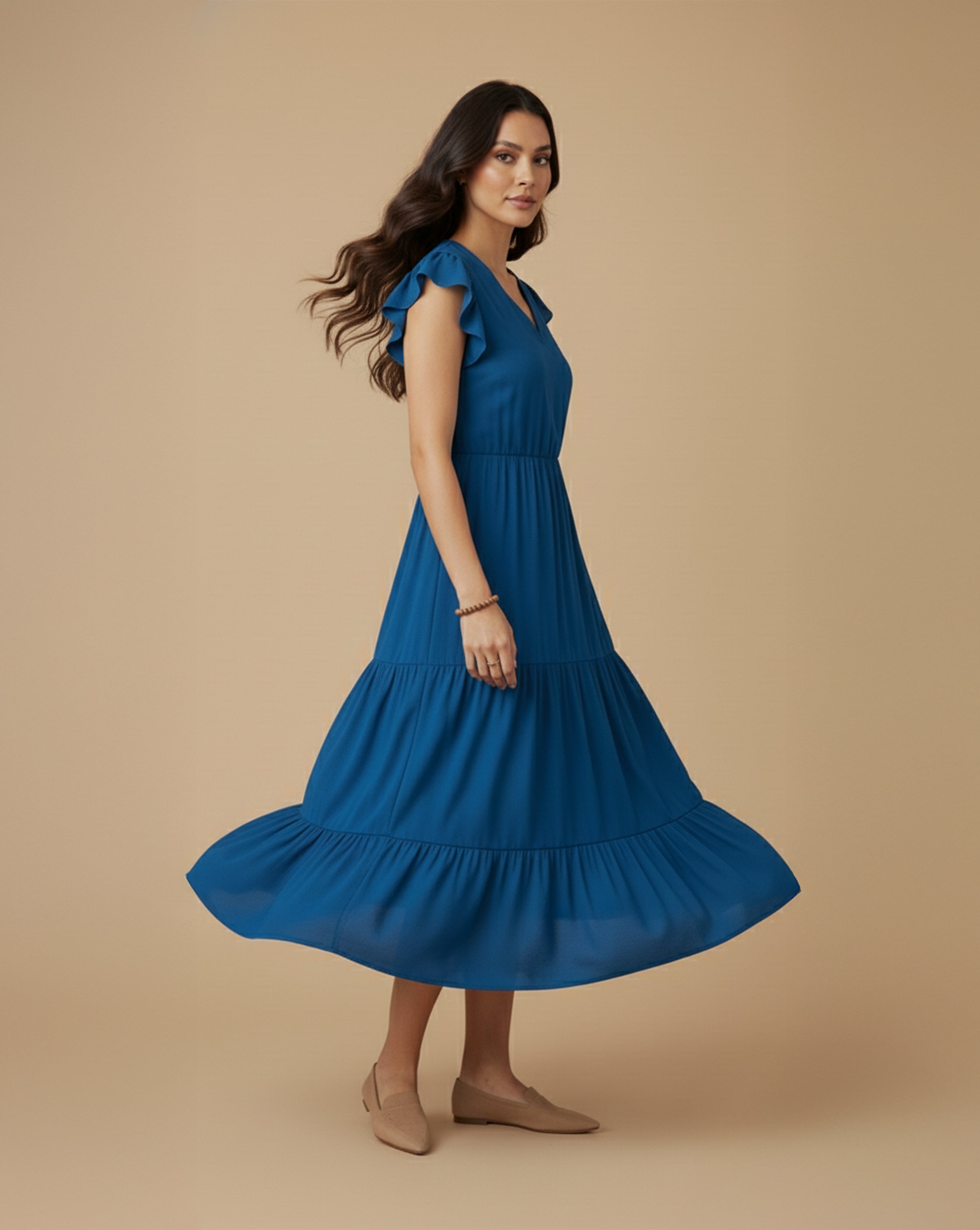 Lisa Plain Dress