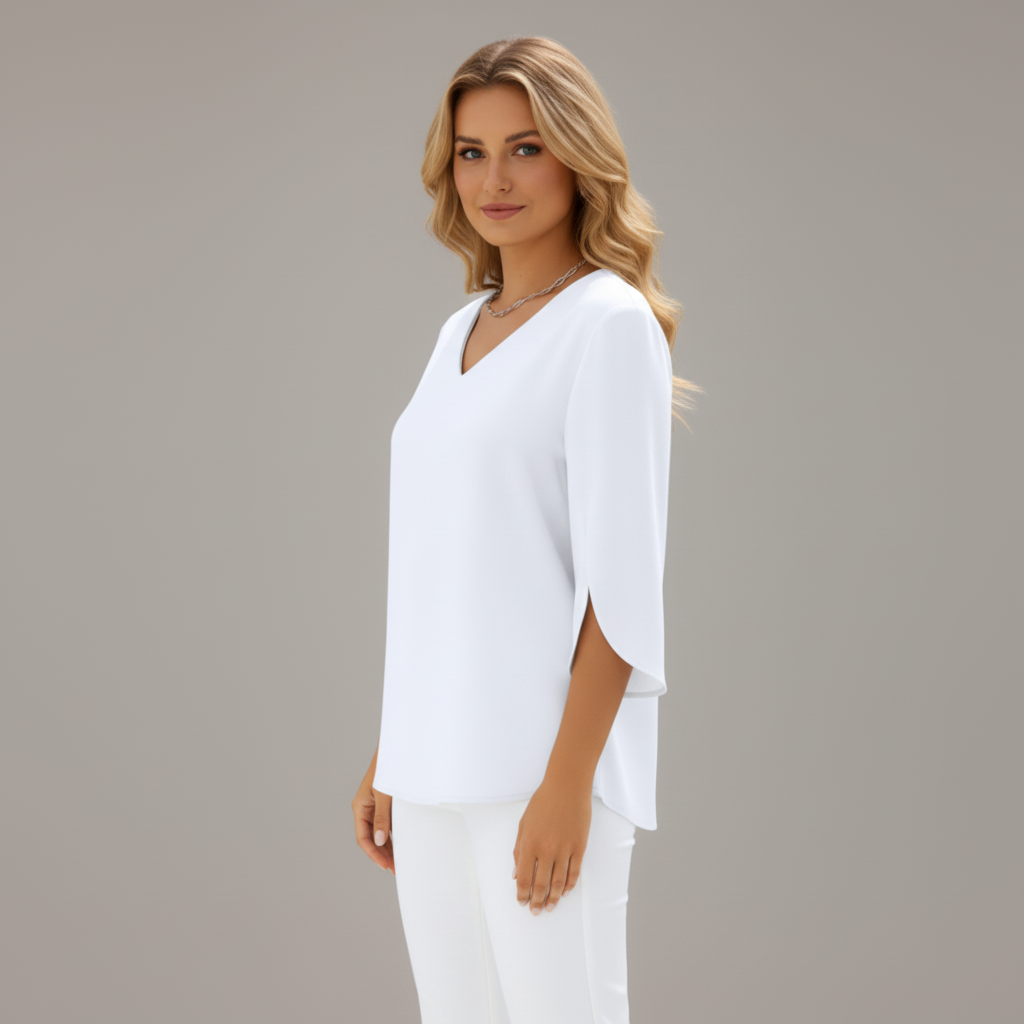 Everyday V-Neck Blouse