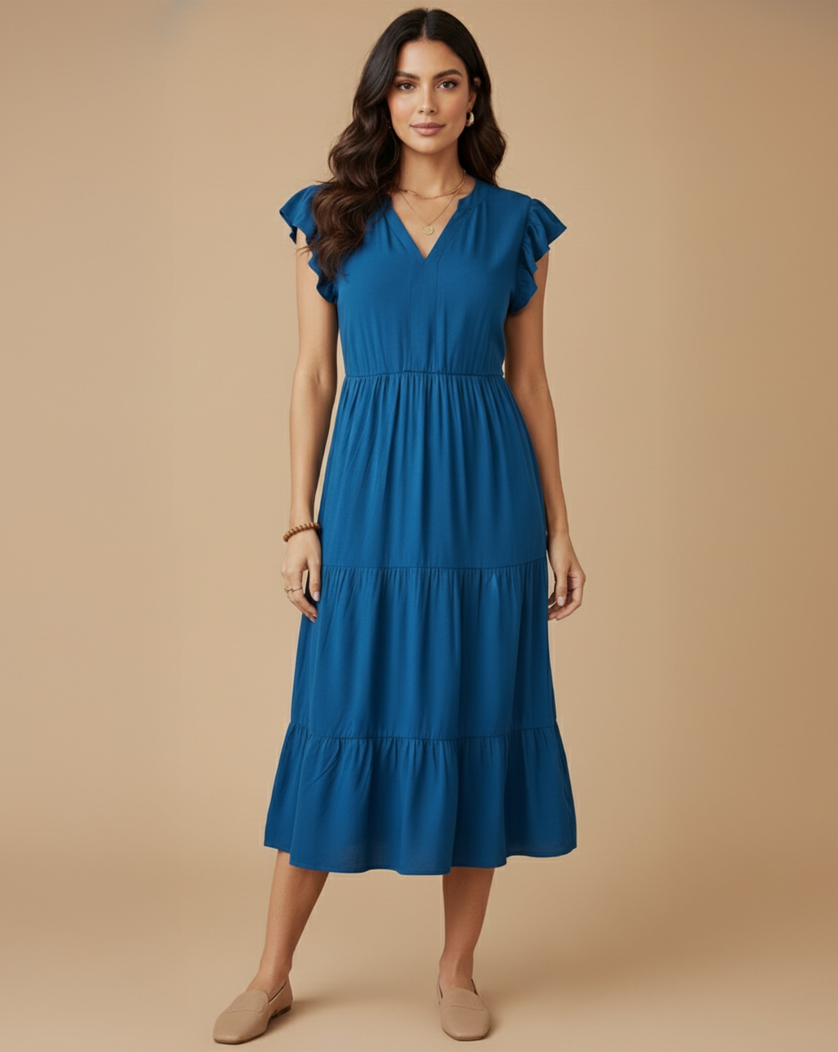 Lisa Plain Dress