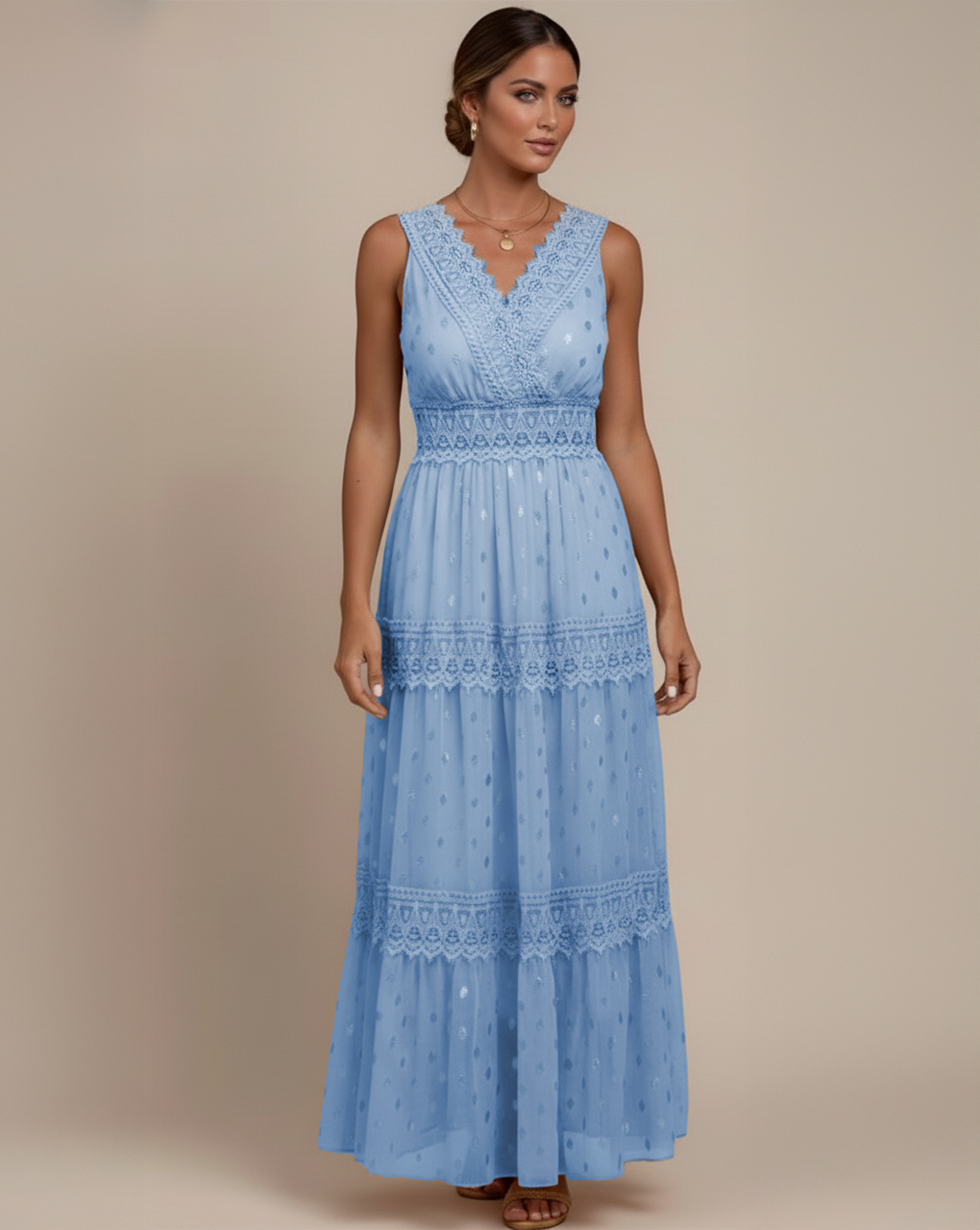 Solana Boho Lace Dress