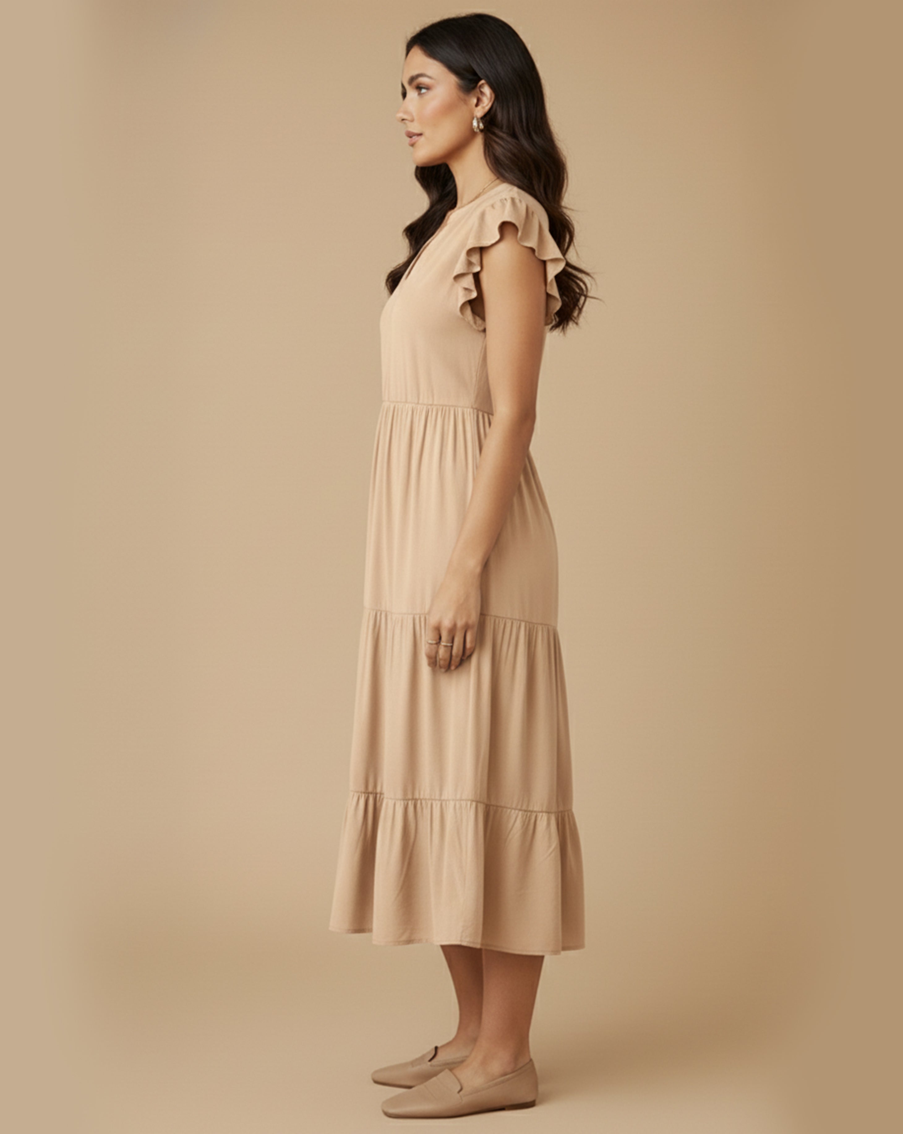 Lisa Plain Dress