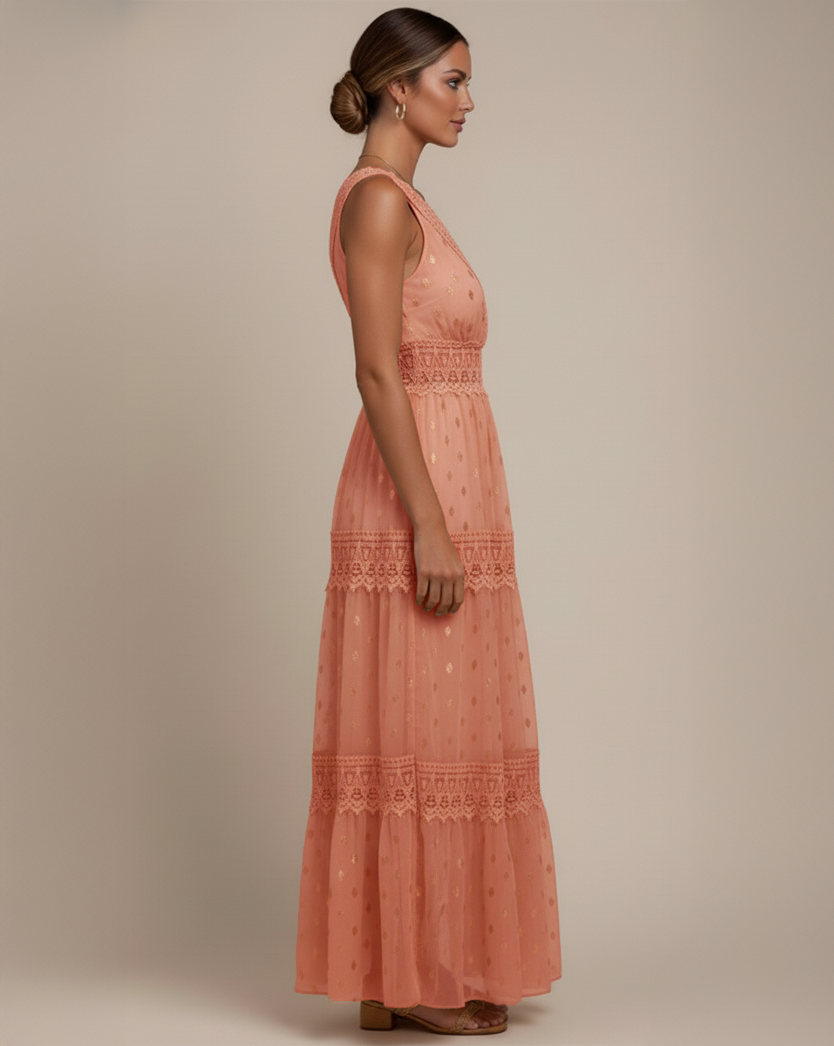 Solana Boho Lace Dress